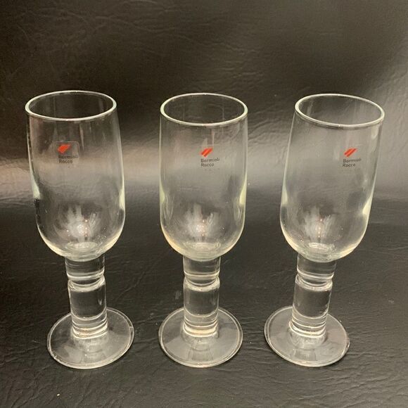 Bormioli Rocco Cognac Brandy Cordial Bar Glasses 4 Ounces Each Set 3 Included - Picture 1 of 6